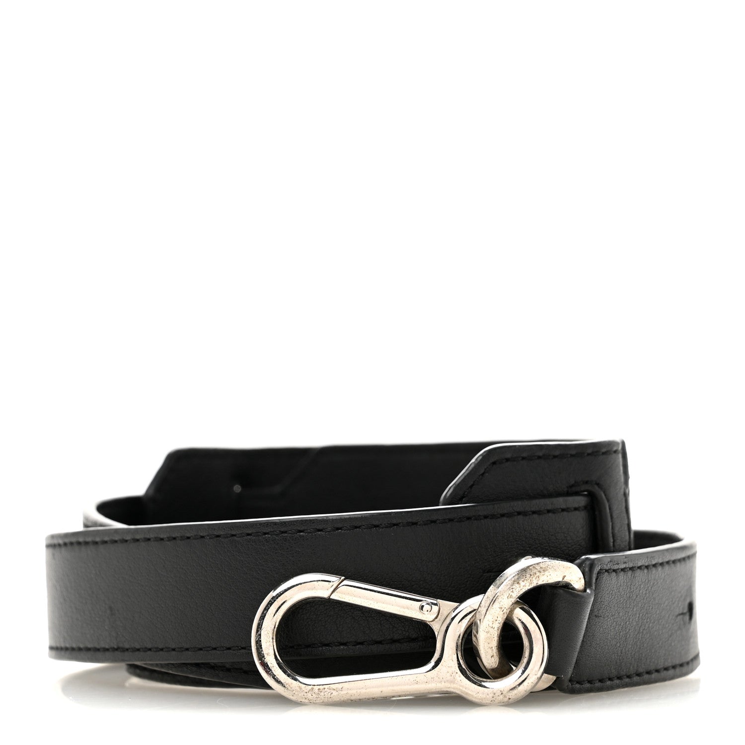 Loewe Satin Calfskin Pad Strap Black 1 of 4