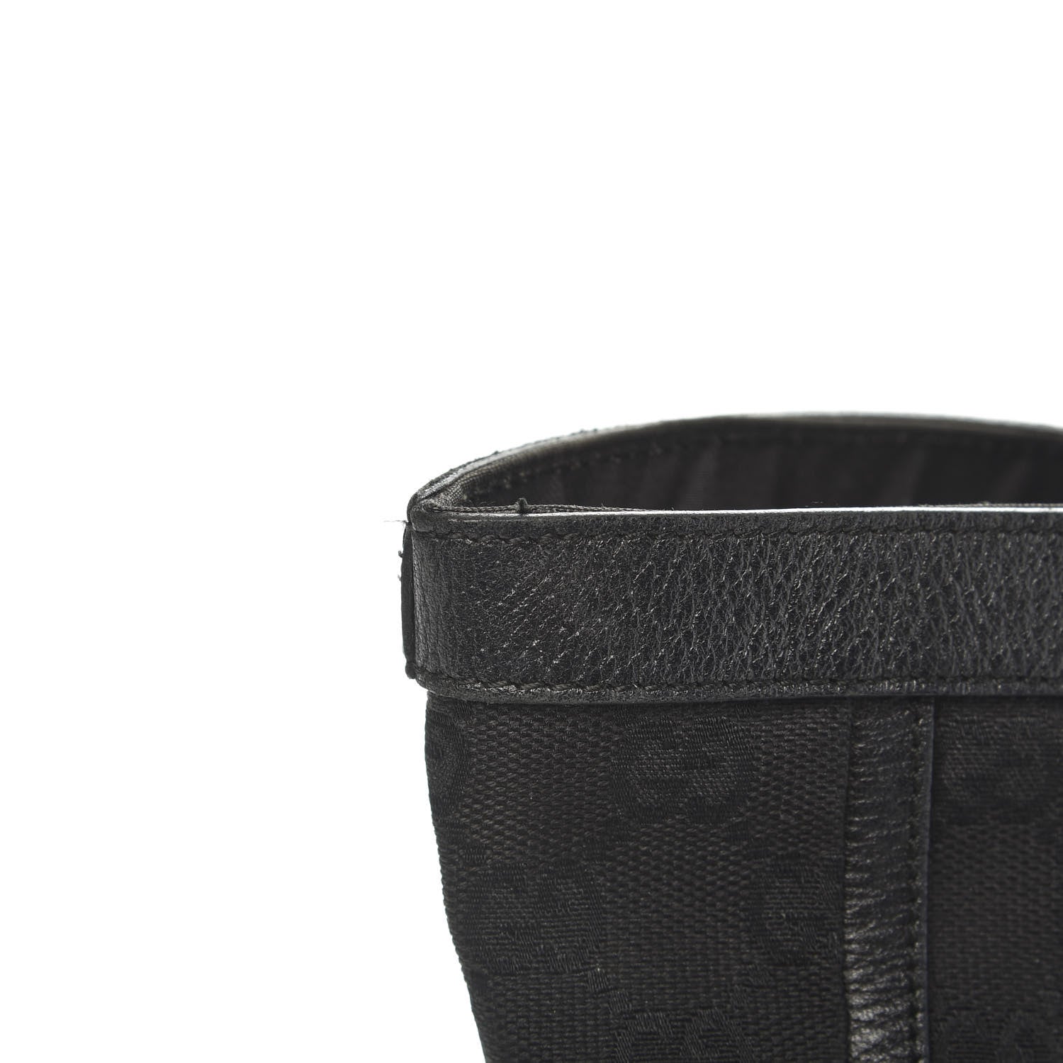 Gucci Monogram Small Abbey Tote Black 10 of 12