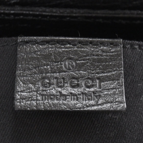 Monogram Horsebit Clutch Black