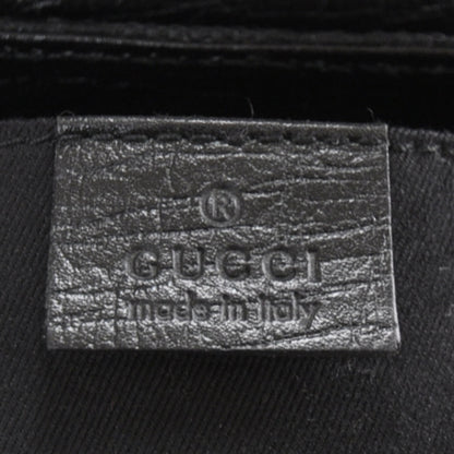 Gucci Monogram Horsebit Clutch Black 7 of 9