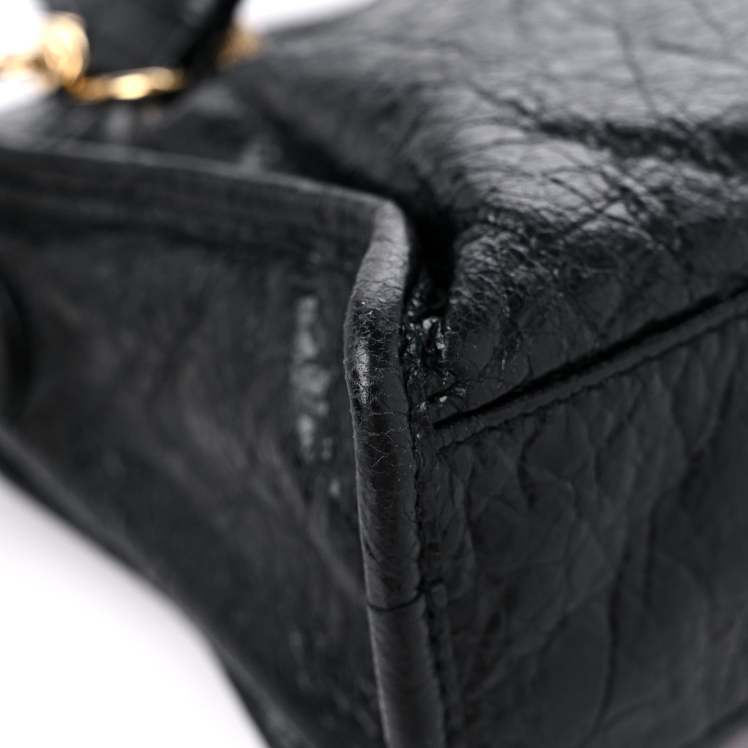 Balenciaga Agneau Giant 12 Gold Hardware Mini City Black 10 of 13