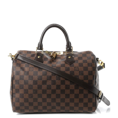 Louis Vuitton Damier Ebene Speedy Bandouliere 30 1 of 8