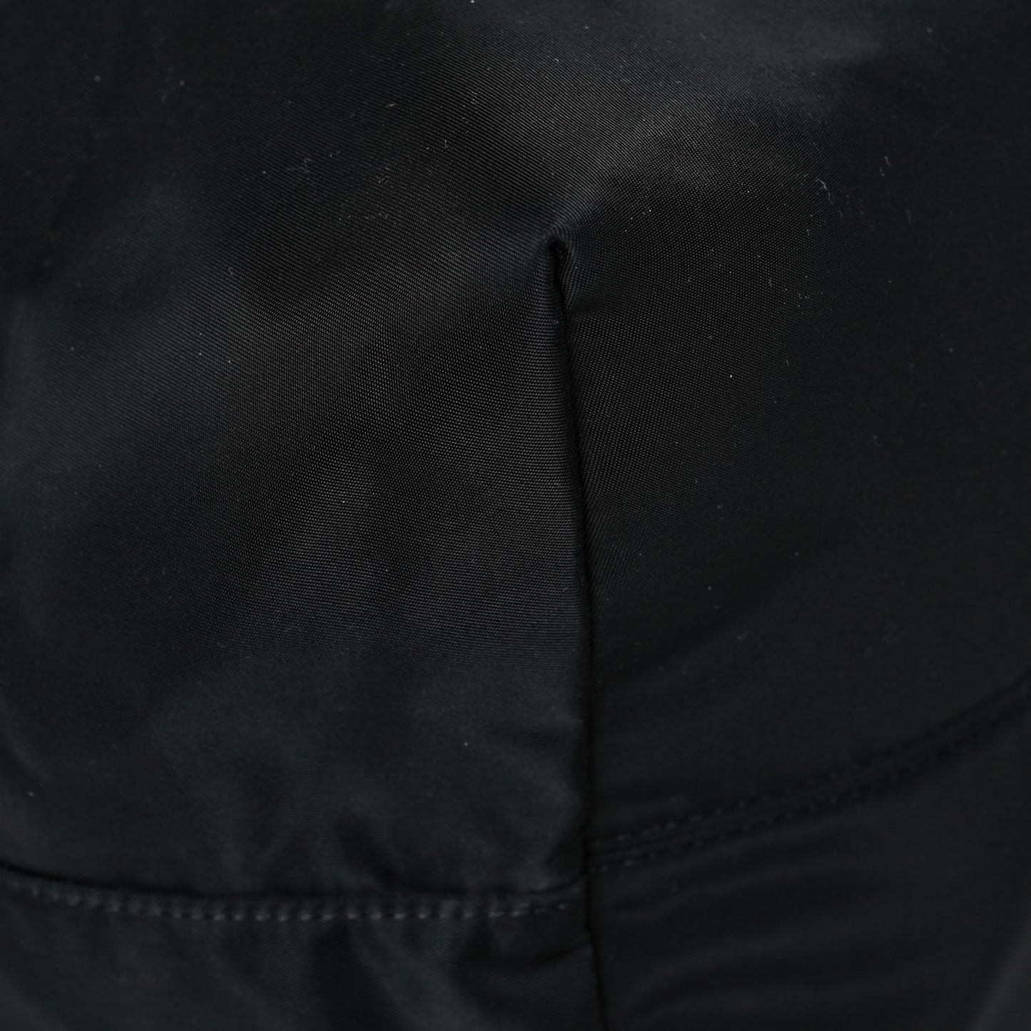 Nylon Tessuto Robot Tote Bag Black