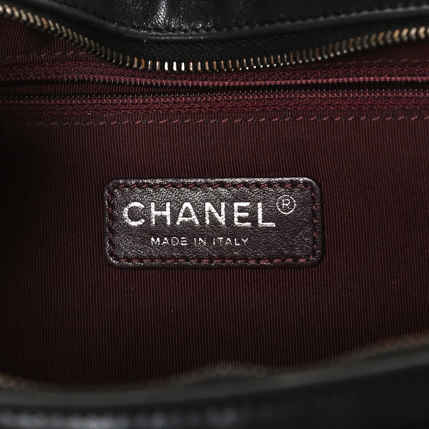 Chanel Lambskin Small Coco Boy Camera Case Black 6 of 10