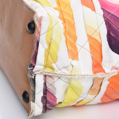 Chanel Canvas Colorama Large Zip Shopping Tote Multicolor 16 of 16