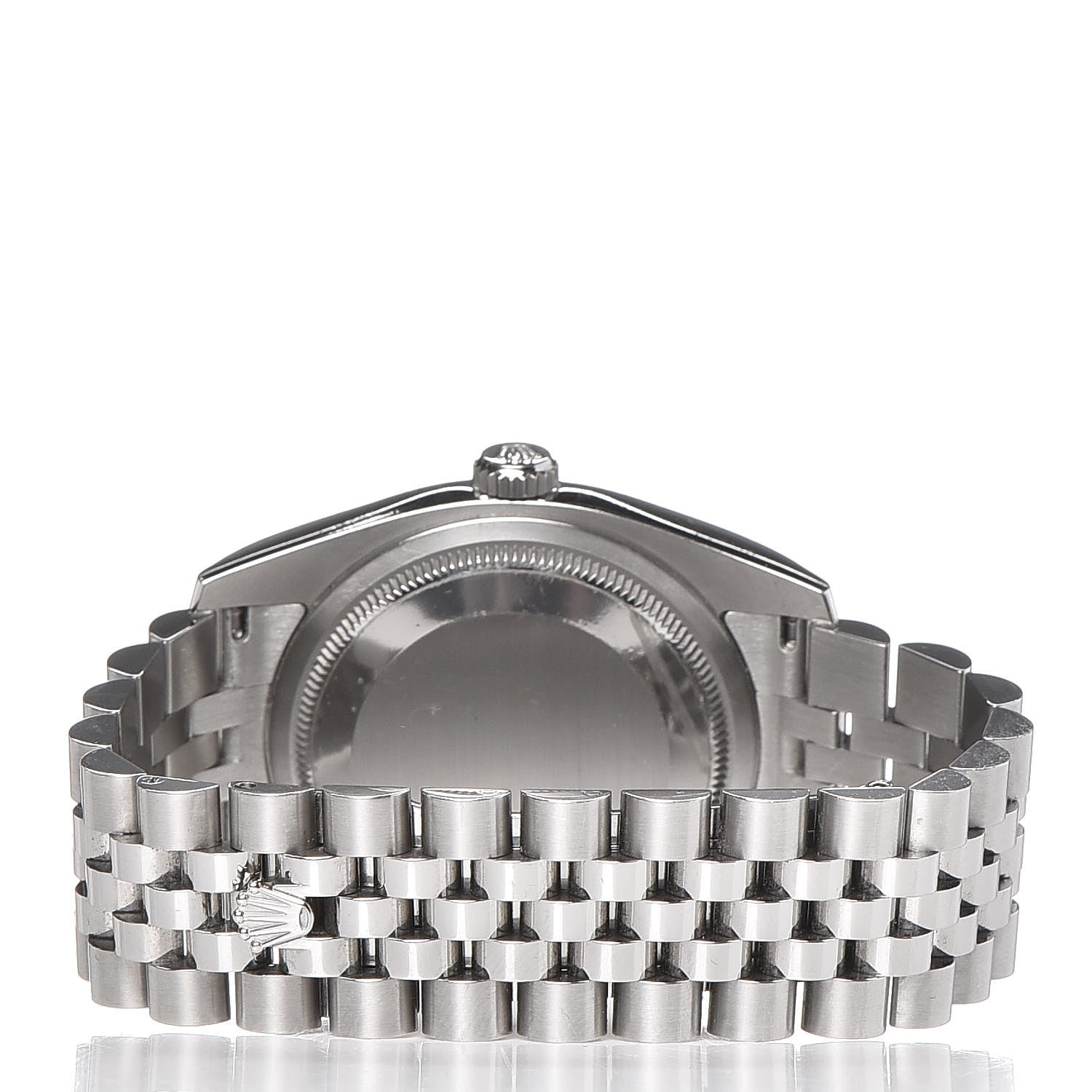 Rolex Stainless Steel 36mm Oyster Perpetual Datejust Watch Pink Flowers 116200 4 of 8