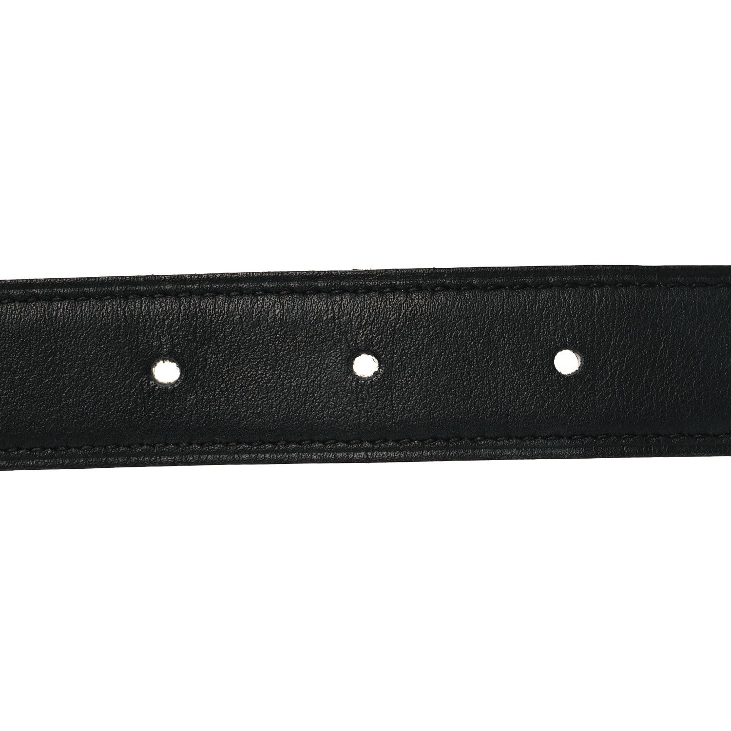 Hermes Swift Epsom 24mm H au Carre Twist Belt 90 36 Black Gold 3 of 7