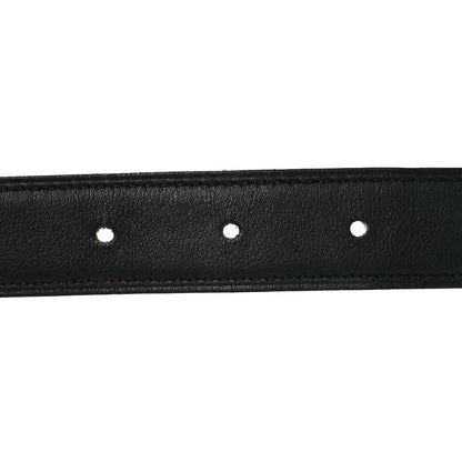 Hermes Swift Epsom 24mm H au Carre Twist Belt 90 36 Black Gold 3 of 7