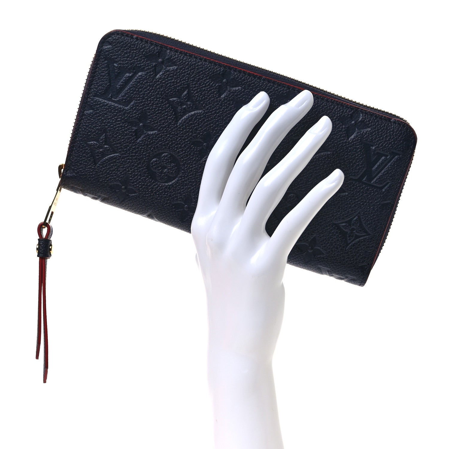 Louis Vuitton Empreinte Zippy Wallet Marine Rouge 2 of 7