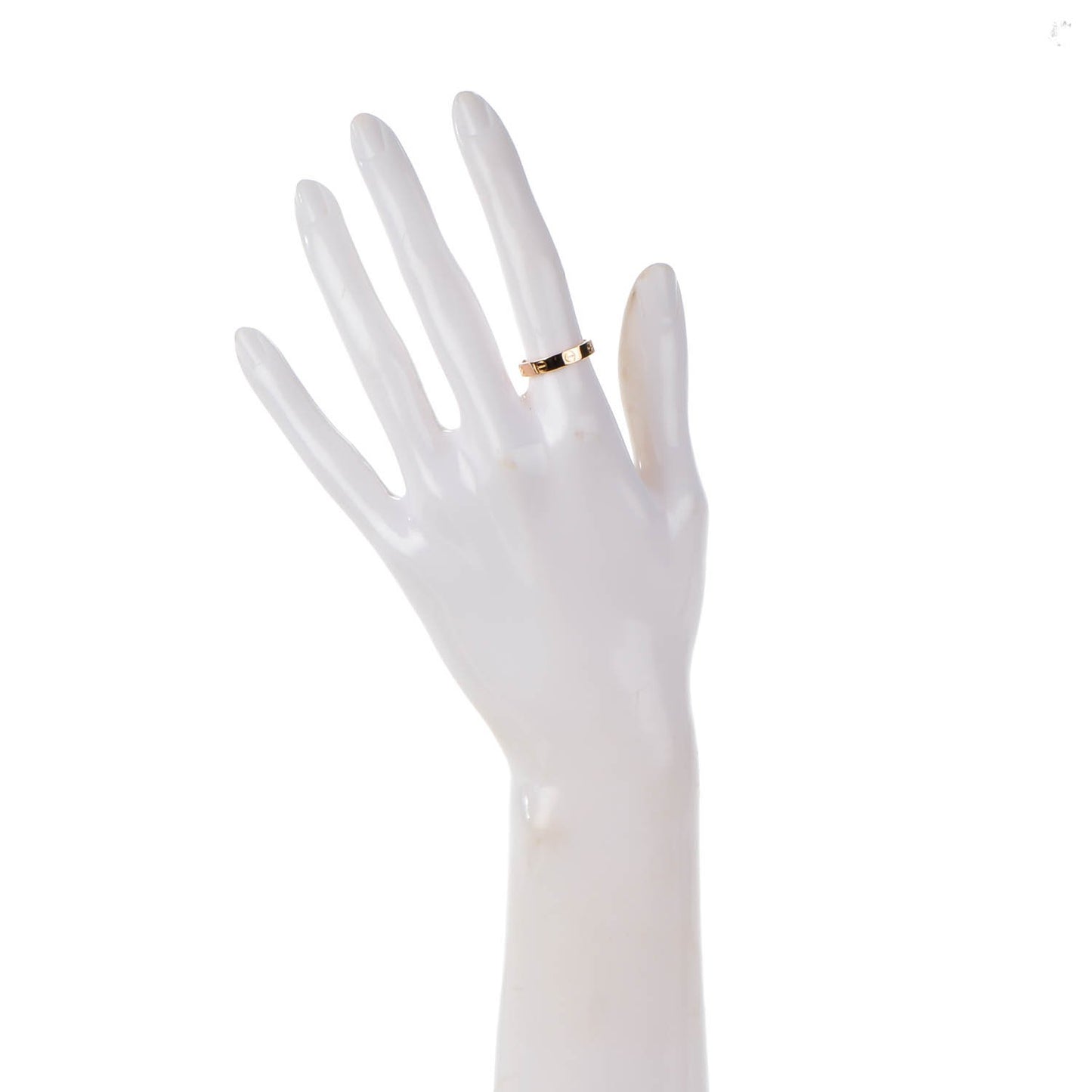 18K Pink Gold 4mm LOVE Wedding Band Ring 52 6