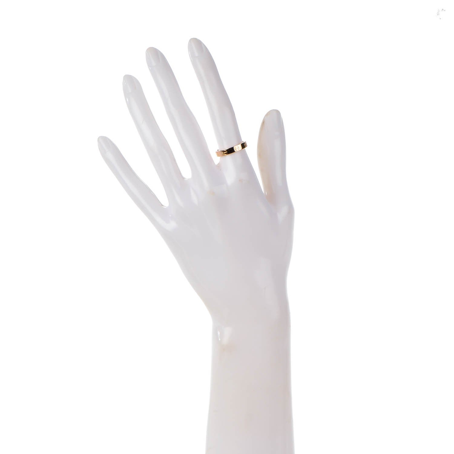 Cartier 18K Pink Gold 4mm LOVE Wedding Band Ring 52 6 2 of 4
