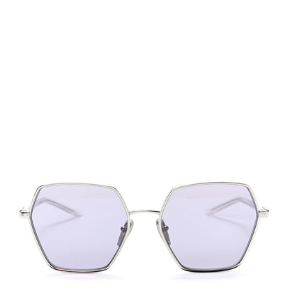 Prada Geometric Sunglasses PR 56YS Silver White 2 of 6