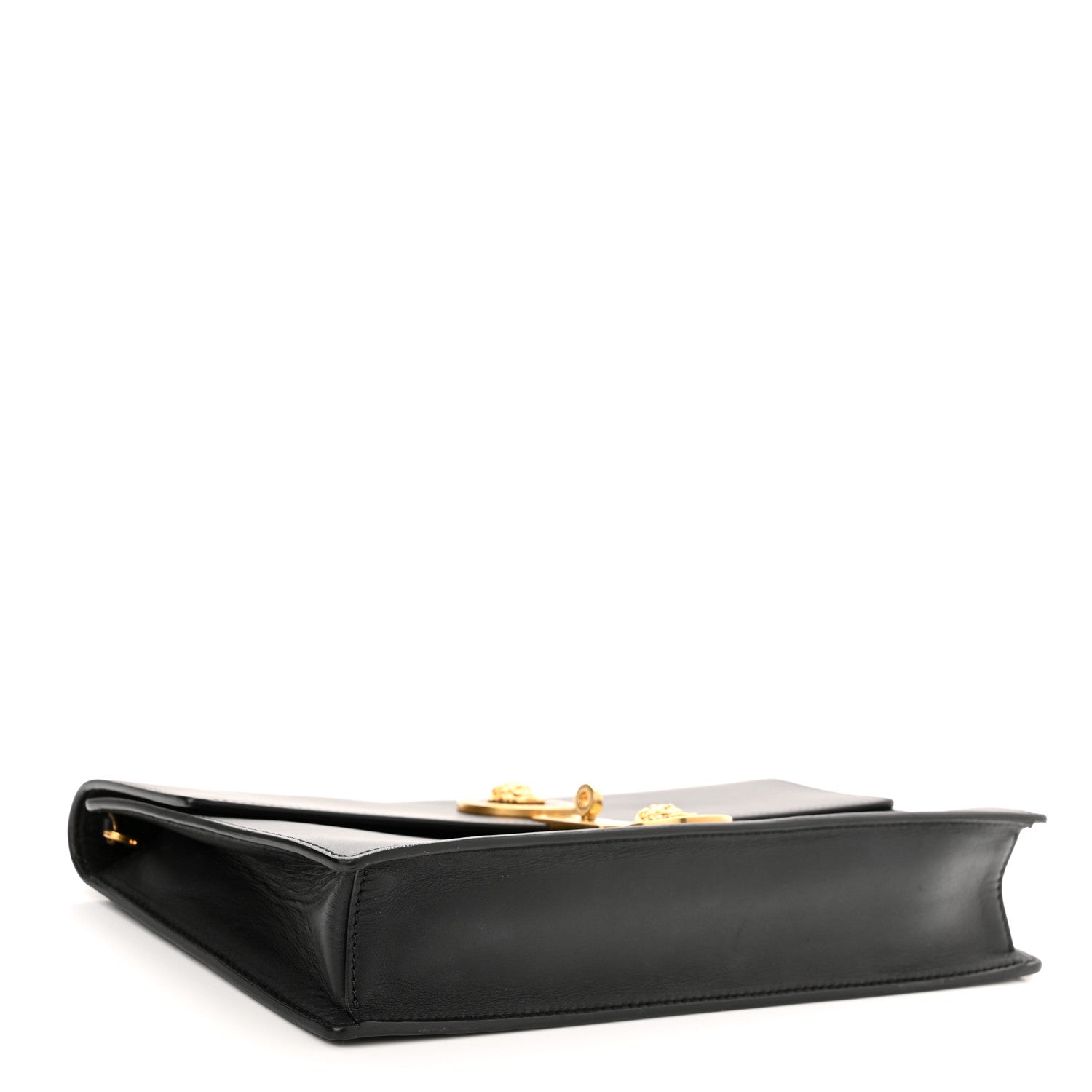 Versace Nappa Medusa Chain Clutch Black 4 of 10