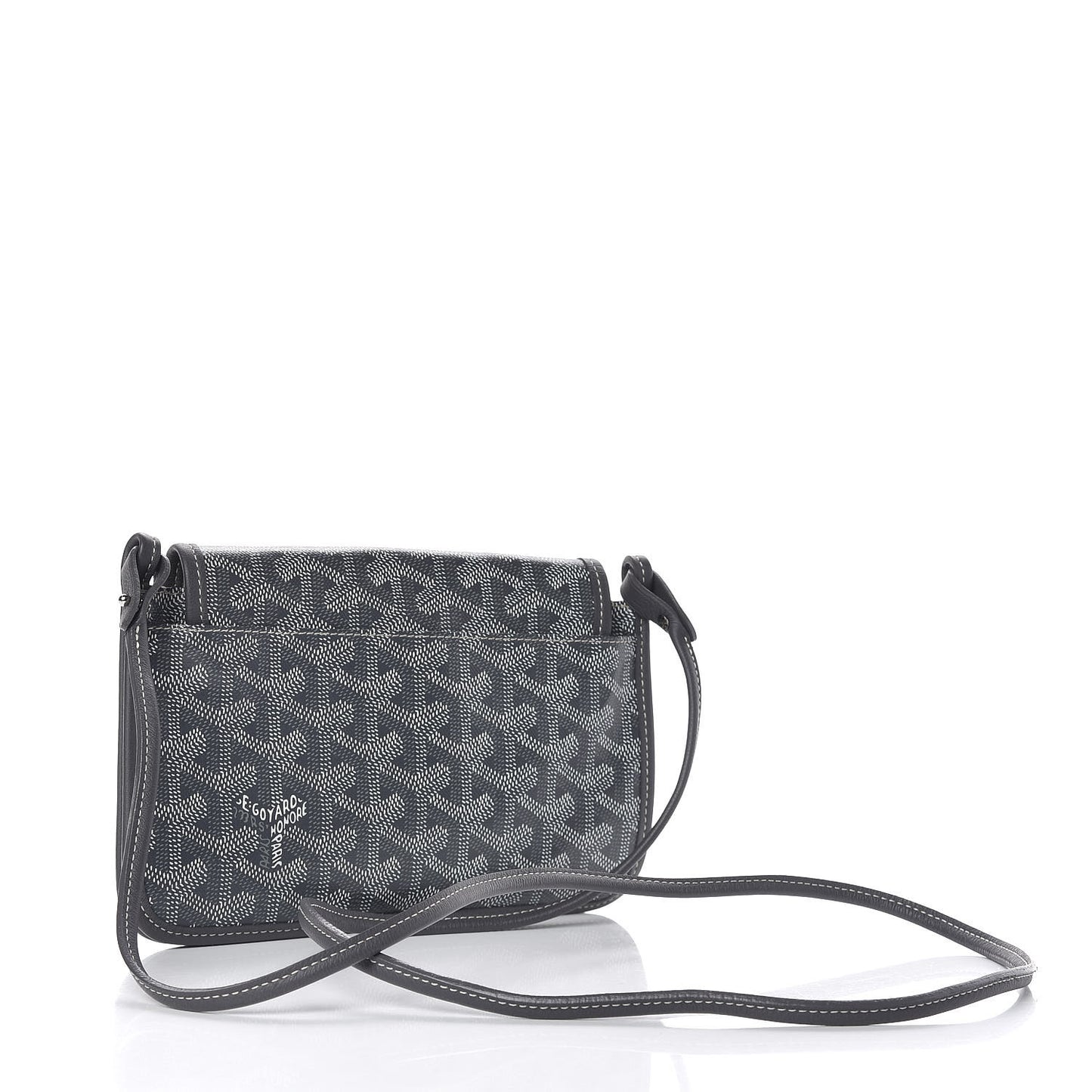 Goyardine Plumet Wallet Clutch Grey