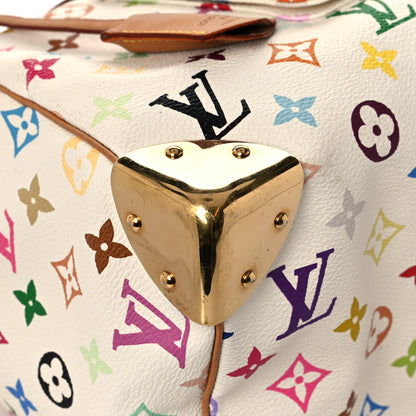 Louis Vuitton Monogram Multicolor Speedy 30 White 8 of 12