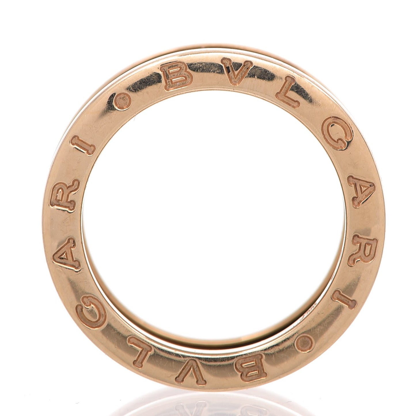 18K Yellow Gold B.Zero1 Three-Band Ring 51 5.75