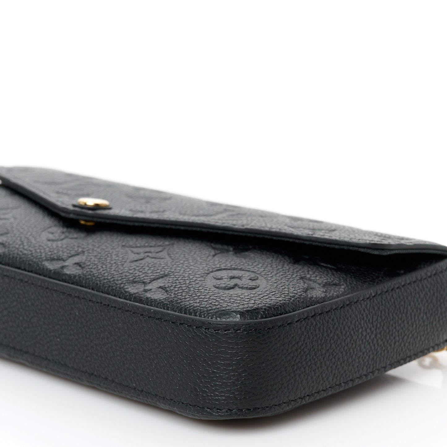 Empreinte Pochette Felicie Chain Wallet Black