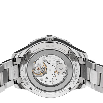 Christian Dior Stainless Steel Diamond Bezel Mother of Pearl 36mm Dior VIII Bal Plisse Ruban Automatic Watch 4 of 5