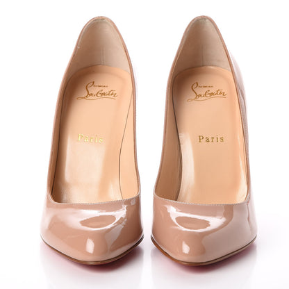 Christian Louboutin Patent Decollete 868 100 Pumps 38.5 Nude 2 of 8
