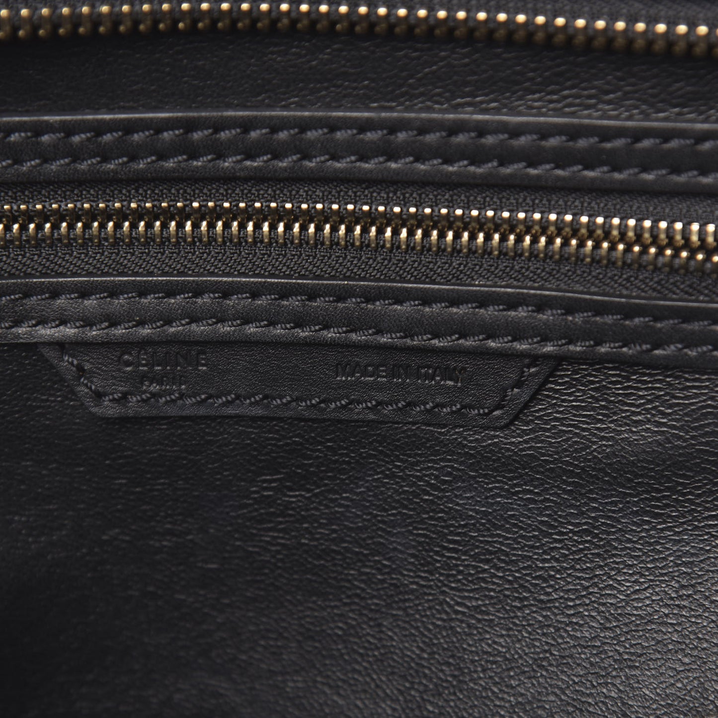 Smooth Calfskin Mini Luggage Black