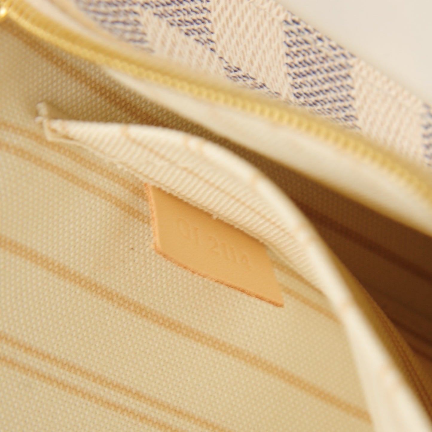 Damier Azur Neverfull MM GM Pochette