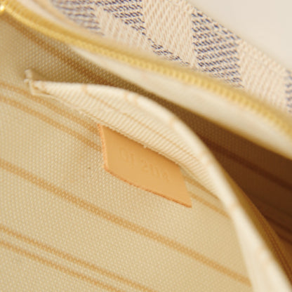 Louis Vuitton Damier Azur Neverfull MM GM Pochette 7 of 7