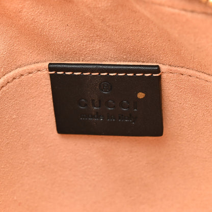 Gucci Suede Small Ophidia Belt Bag 85 34 Hibiscus Red 6 of 15