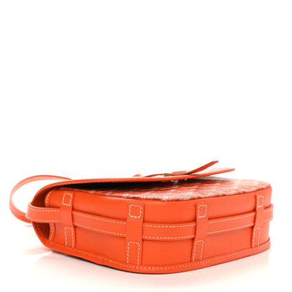 Goyard Goyardine Belvedere II PM Messenger Bag Orange 4 of 9