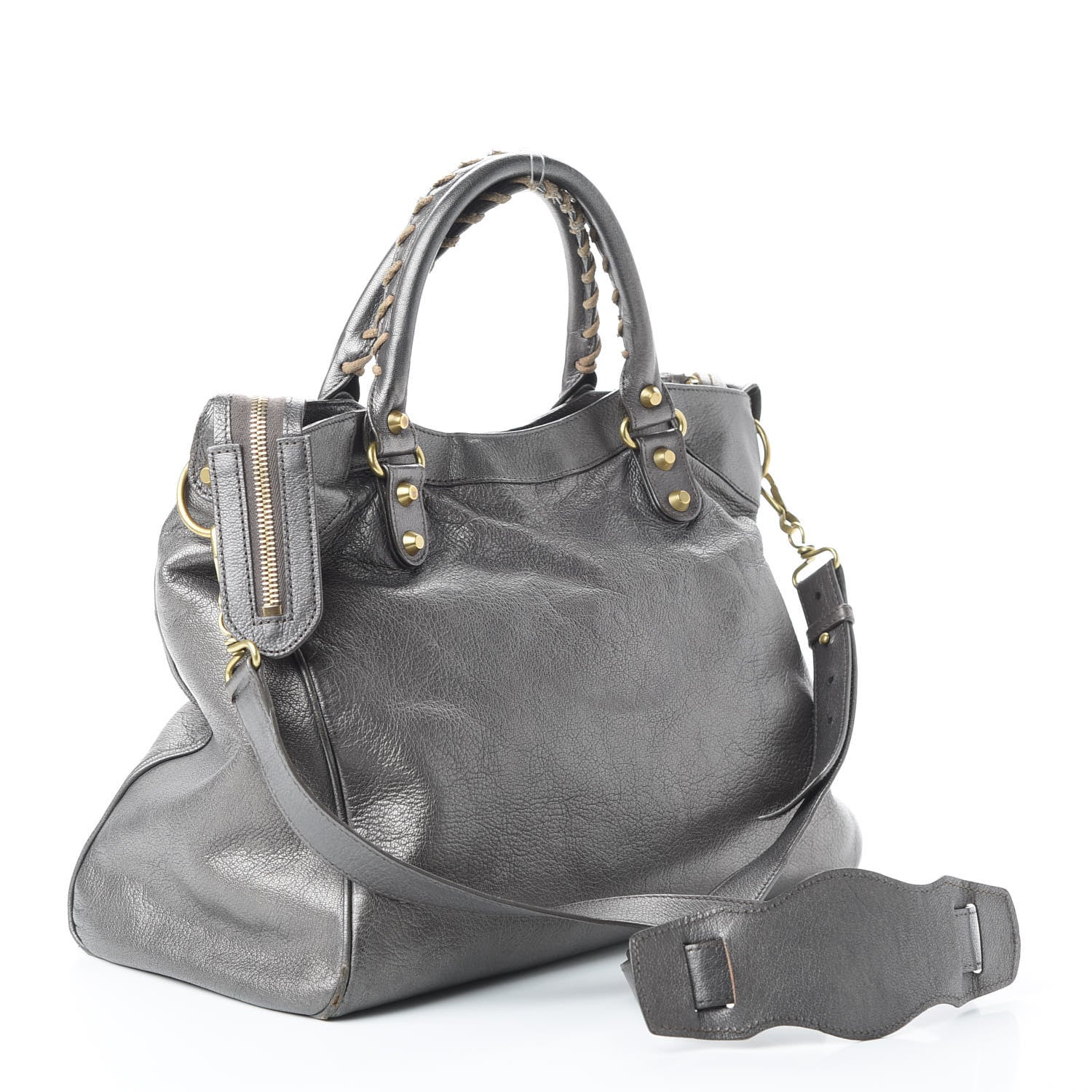 Balenciaga Chevre Classic Gold Hardware Velo Bronze 4 of 10