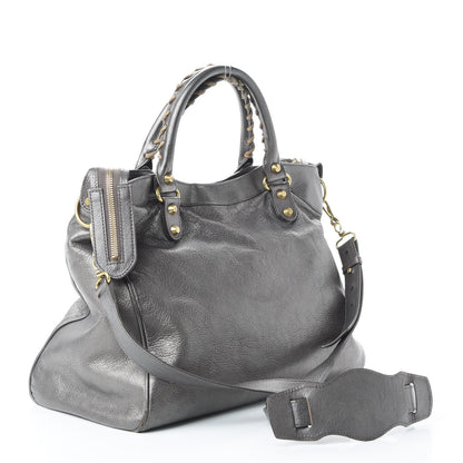 Balenciaga Chevre Classic Gold Hardware Velo Bronze 4 of 10