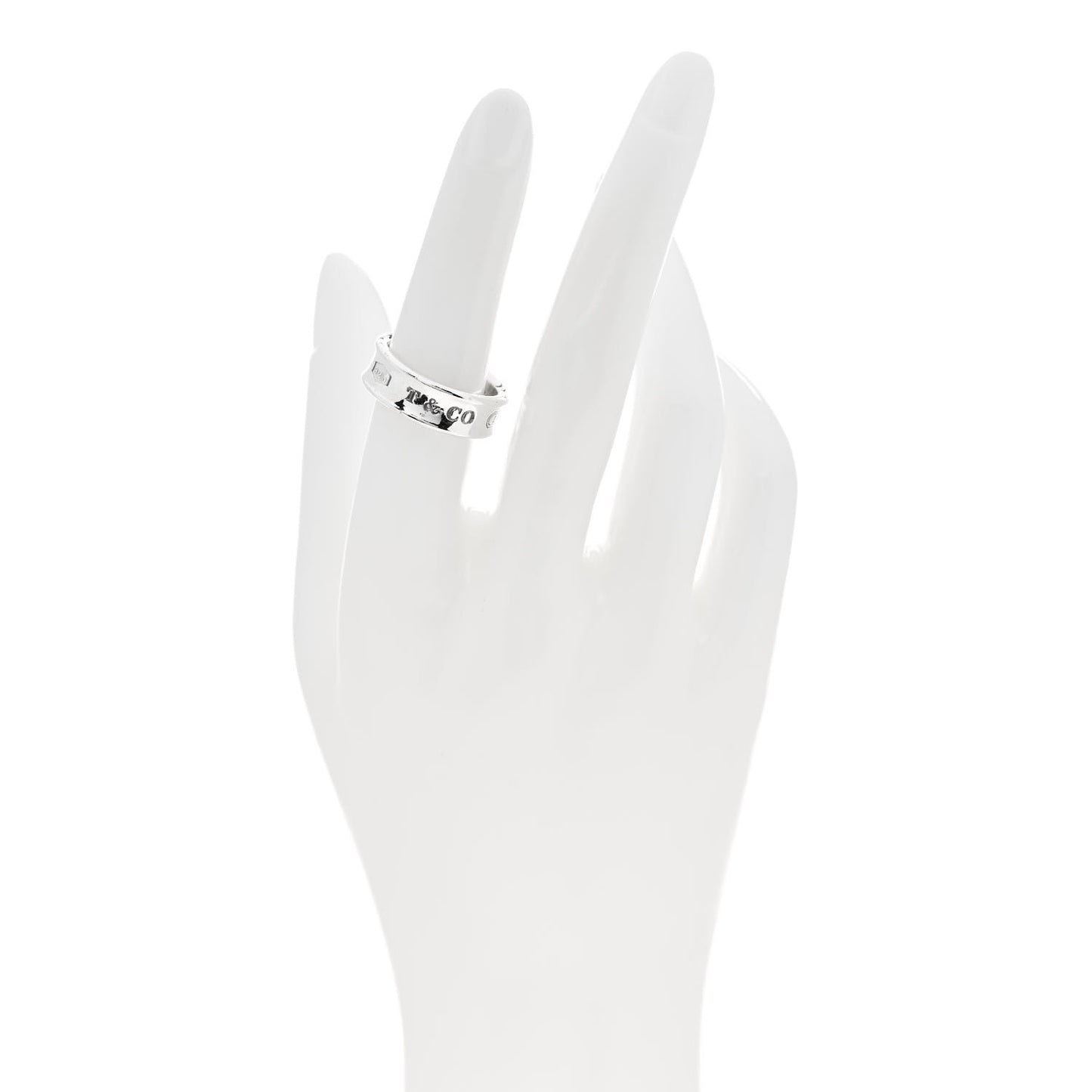 Sterling Silver 1837 Band Ring 53 6.5