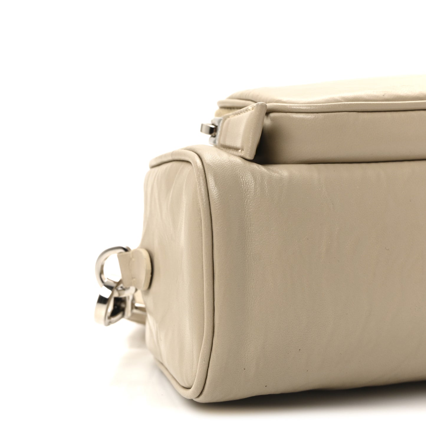 Nappa Antique Multi-Pocket Shoulder Bag Deserto