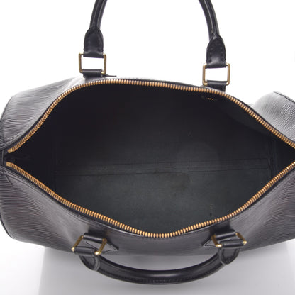Louis Vuitton Epi Speedy 35 Black 5 of 13