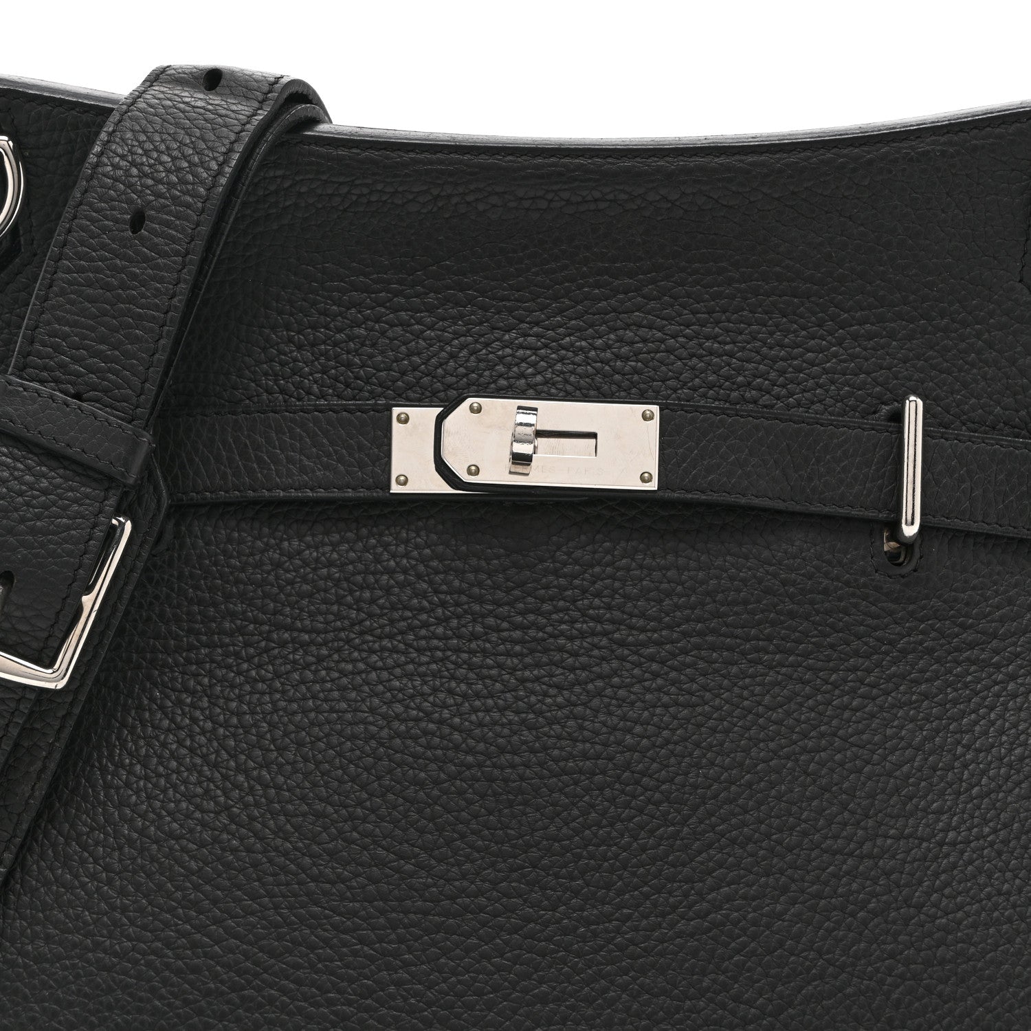 Hermes Taurillon Clemence Jypsiere 34 Black 8 of 10