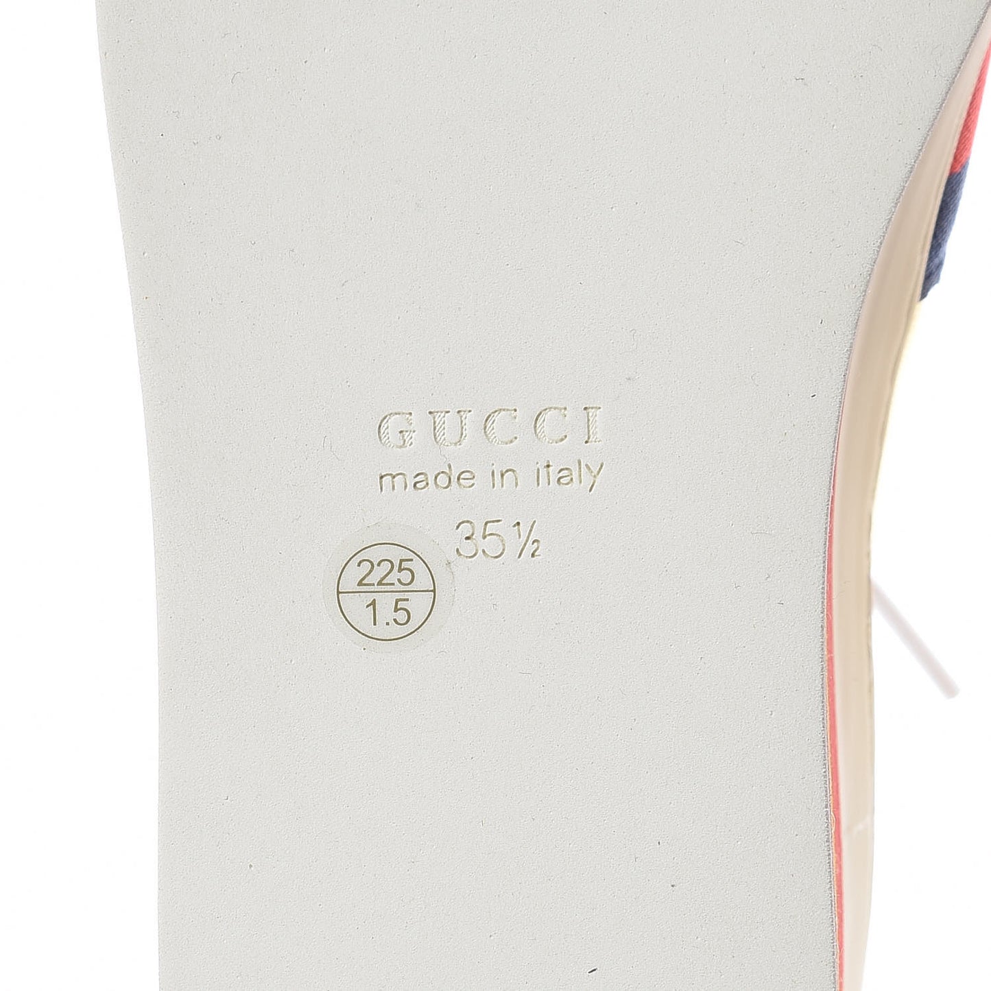 Metallic Nappa Sylvie Web Peggy Platform Sneakers 35.5 Oro Vecchio