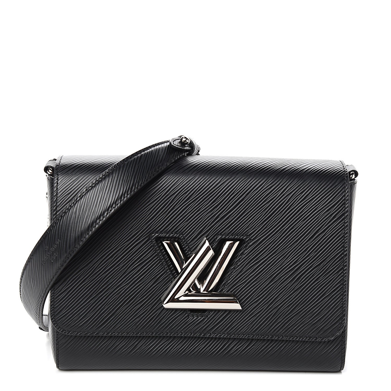 Louis Vuitton Epi Twist Shoulder Bag MM Black 1 of 13