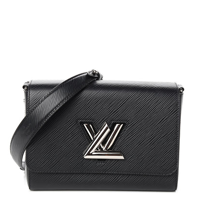Louis Vuitton Epi Twist Shoulder Bag MM Black 1 of 13