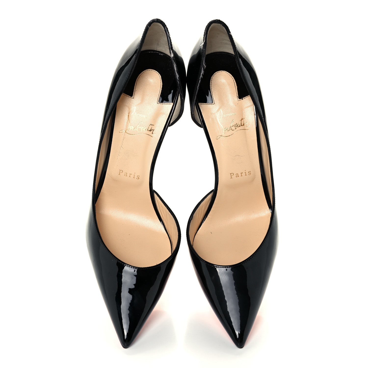 Christian Louboutin Patent Iriza 100 Pumps 41 Black 4 of 10