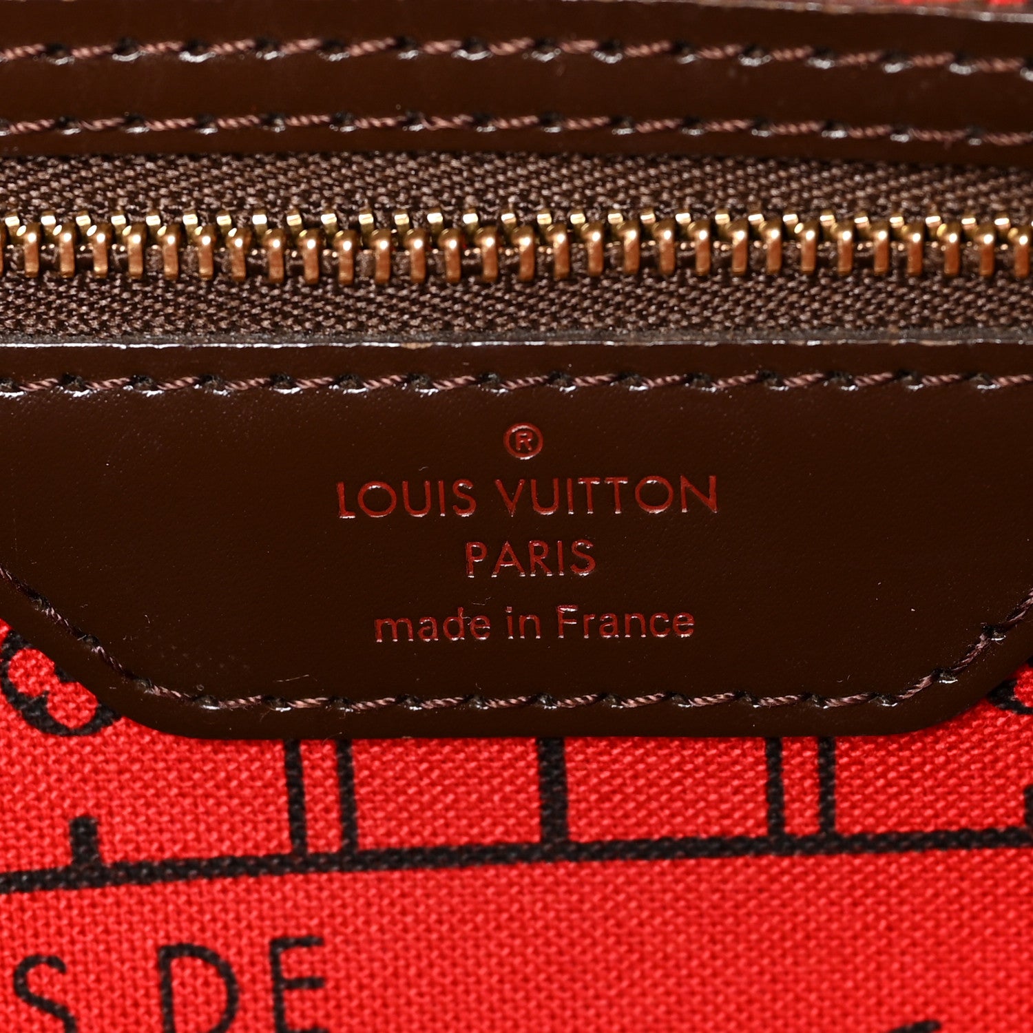 Louis Vuitton Damier Ebene Neverfull PM 6 of 9