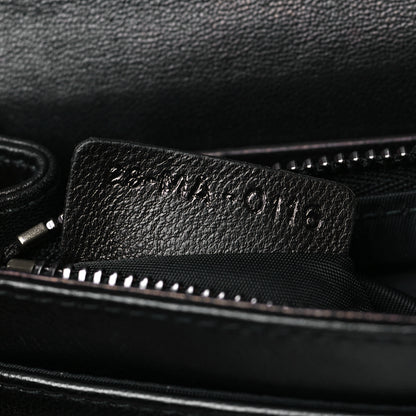 Christian Dior Smooth Lambskin Tribale Chain Wallet Black 7 of 9