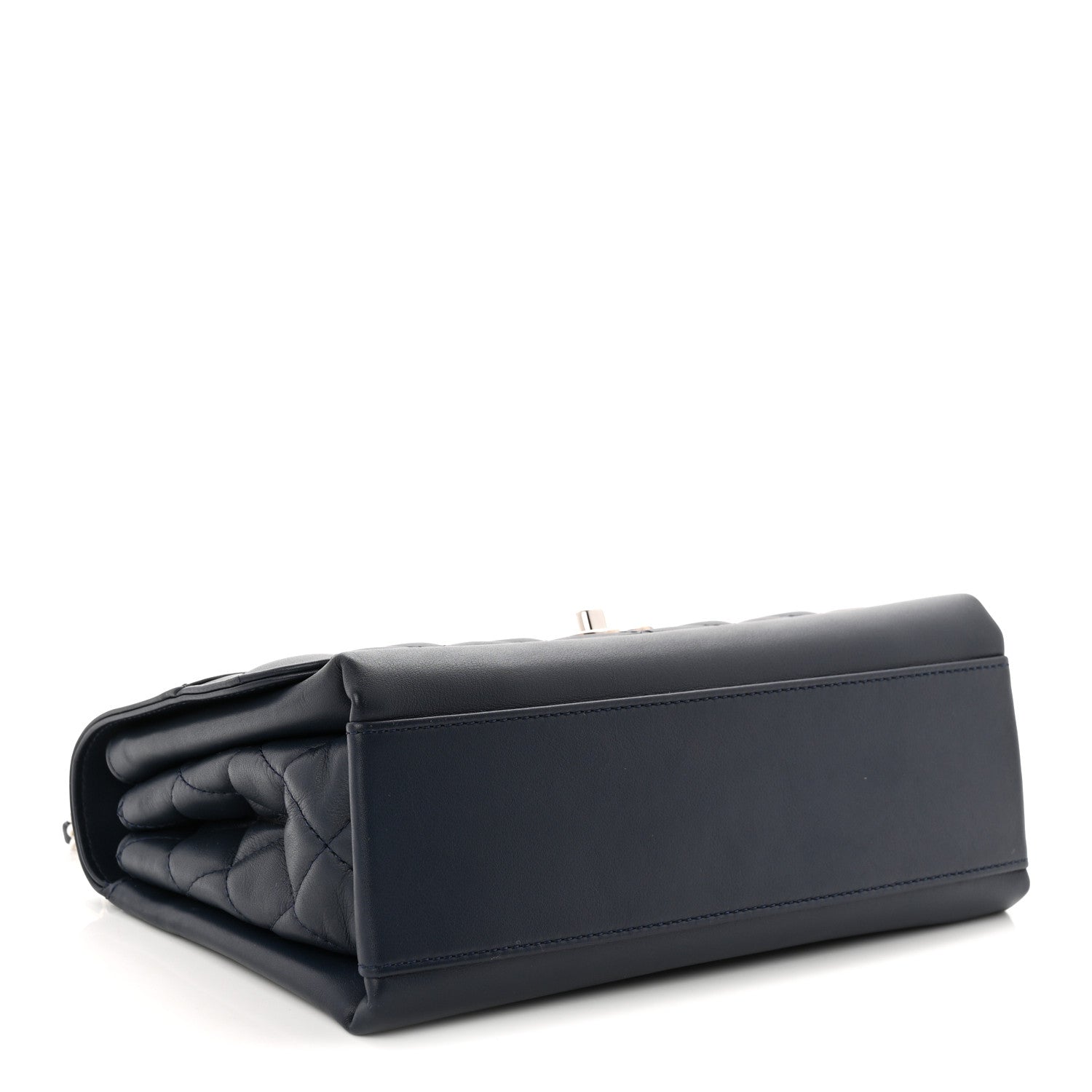 Chanel Calfskin Small Tramezzo Flap Navy 4 of 11