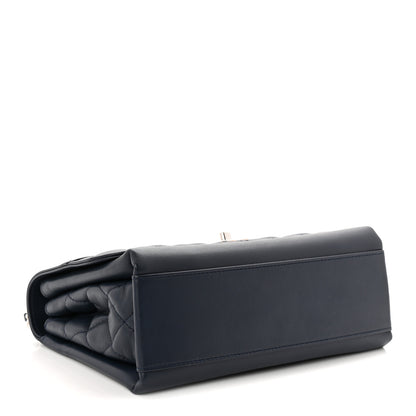 Chanel Calfskin Small Tramezzo Flap Navy 4 of 11