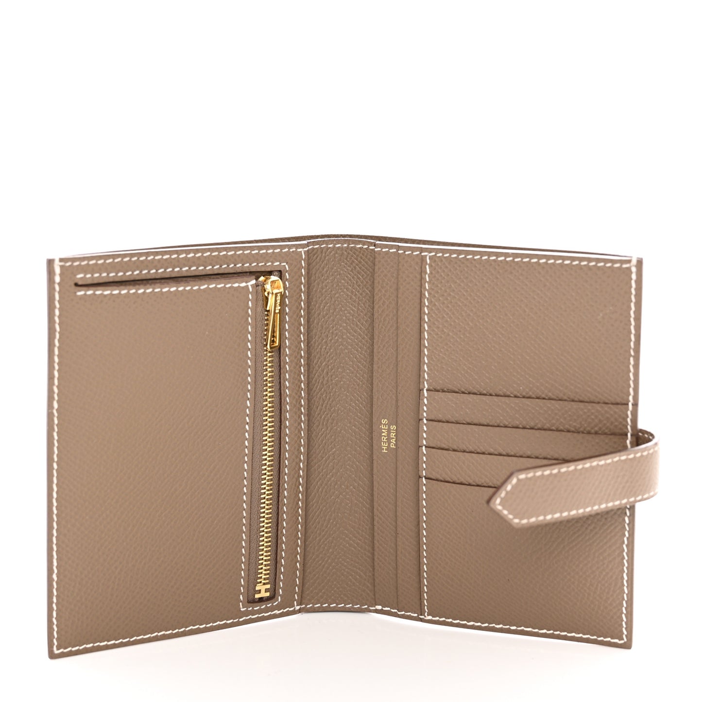 Epsom Bearn Compact Wallet Etoupe