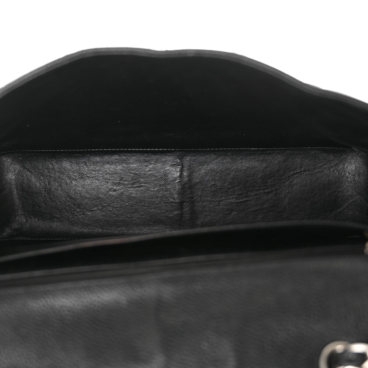 Chanel Caviar Quilted Jumbo Single Flap Black 5 of 13