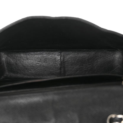 Chanel Caviar Quilted Jumbo Single Flap Black 5 of 13
