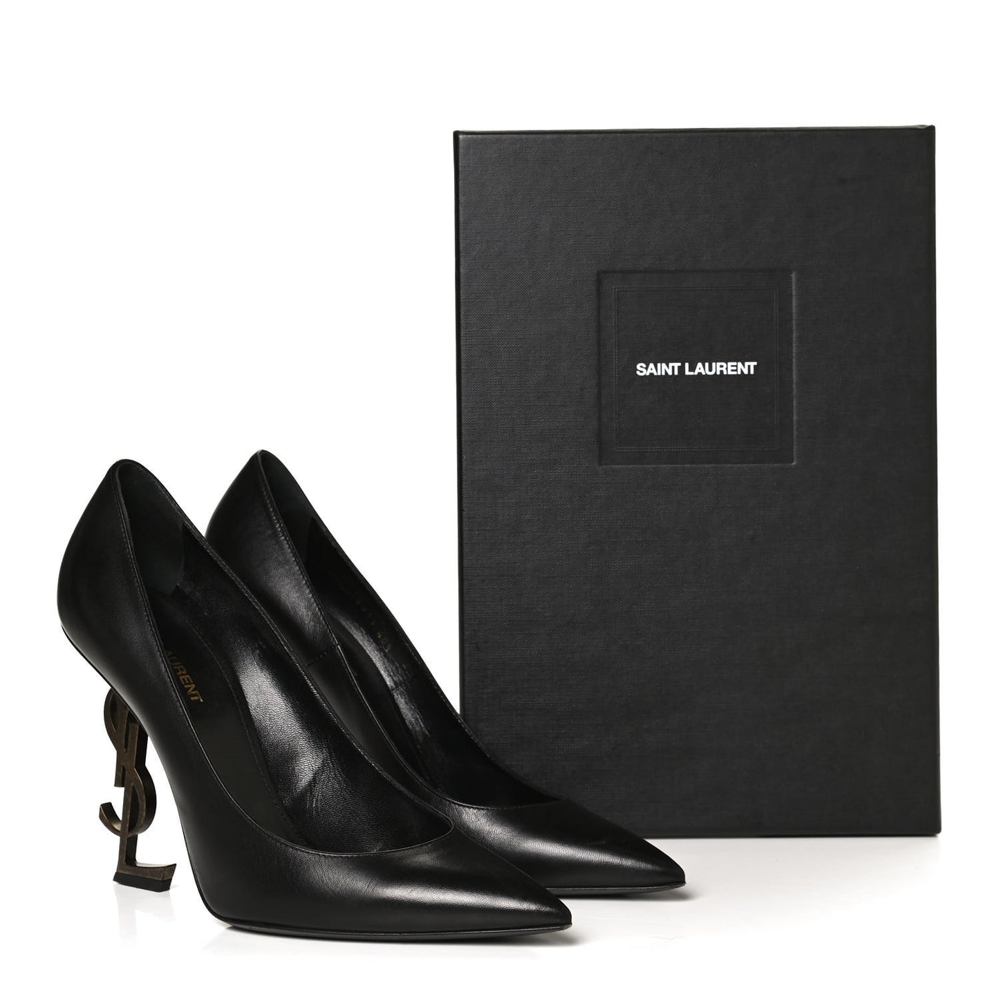 Calfskin Opyum 110 Pumps 40.5 Black