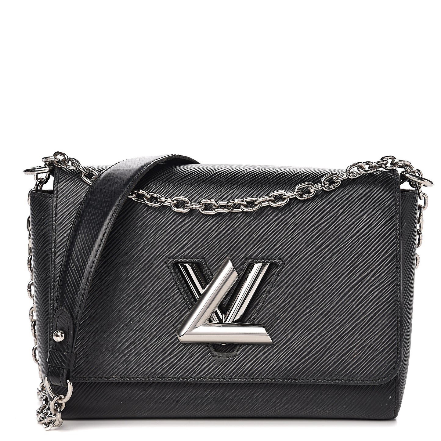 Epi Twist Shoulder Bag MM Black