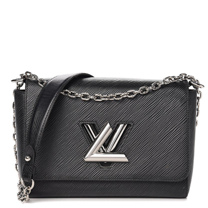 Louis Vuitton Epi Twist Shoulder Bag MM Black 1 of 16