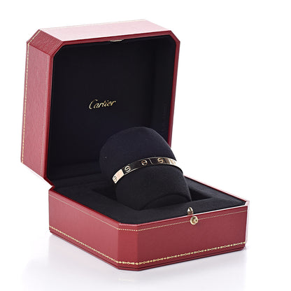 Cartier 18K Yellow Gold LOVE Cuff Bracelet 17 6 of 6