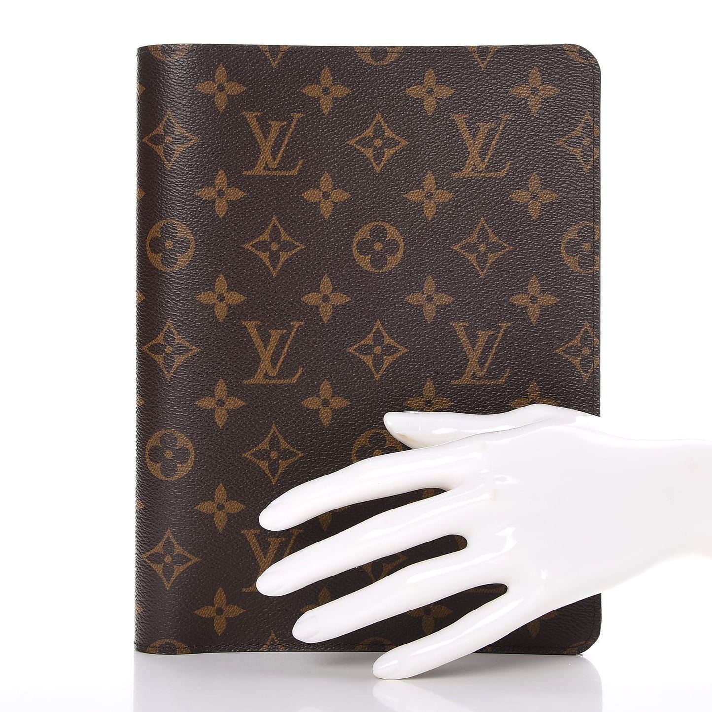 Monogram Desk Agenda Cover